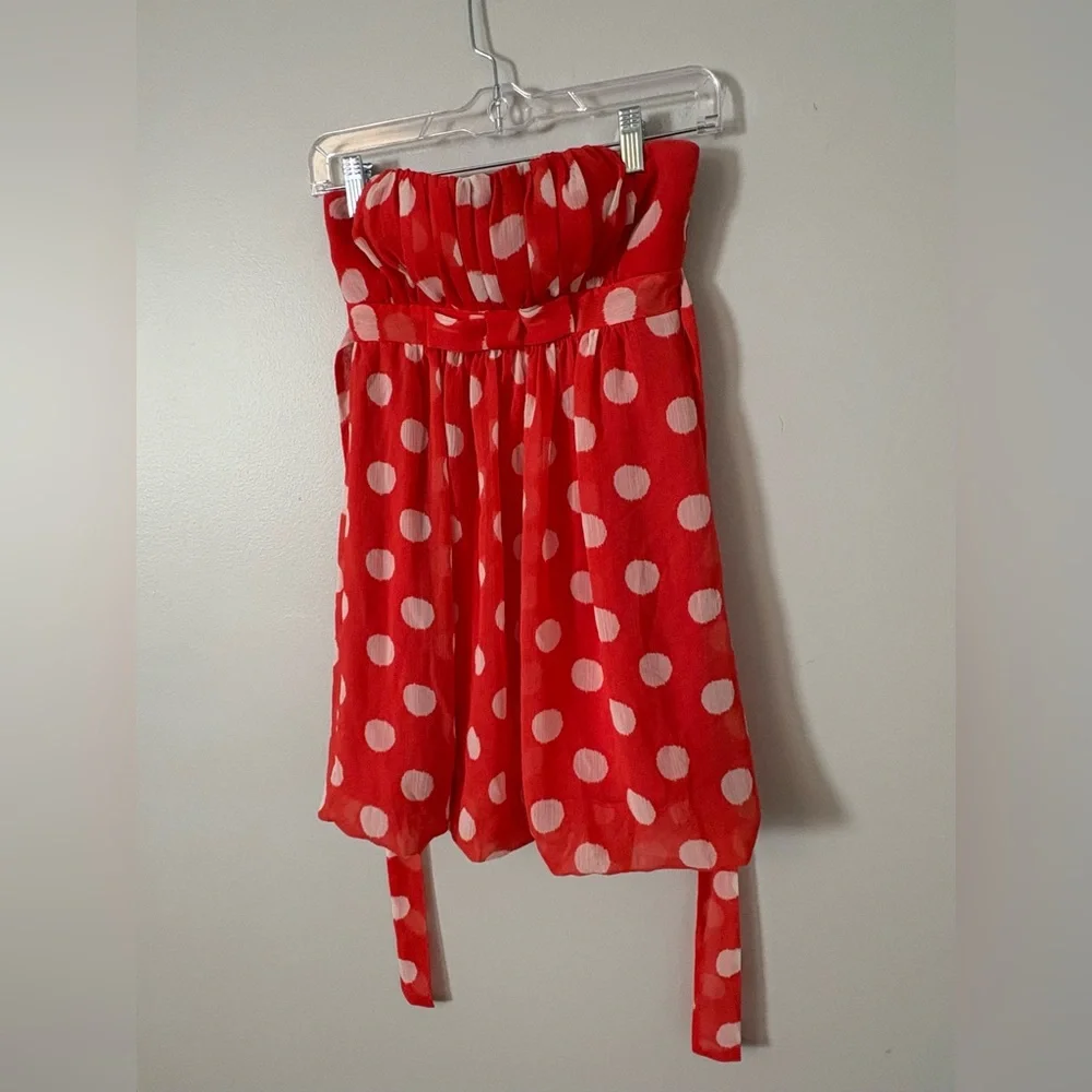 Sweetheart Polka Dot Top - Picture 3 of 5